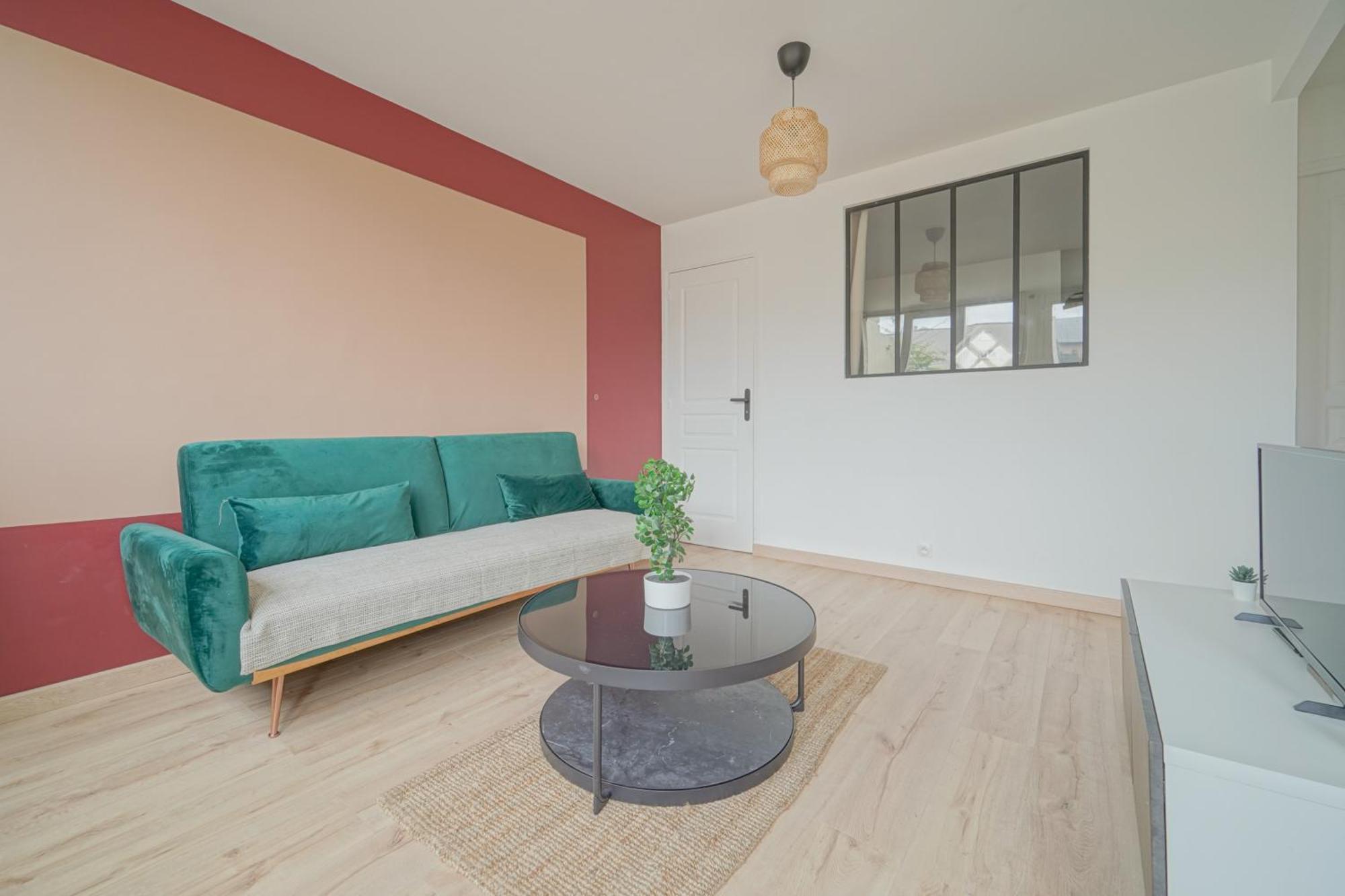 Complete 1Br With Balcony Only 5 Min. On Foot To Metro By Doorman Apartment Сент-Уен Екстериор снимка